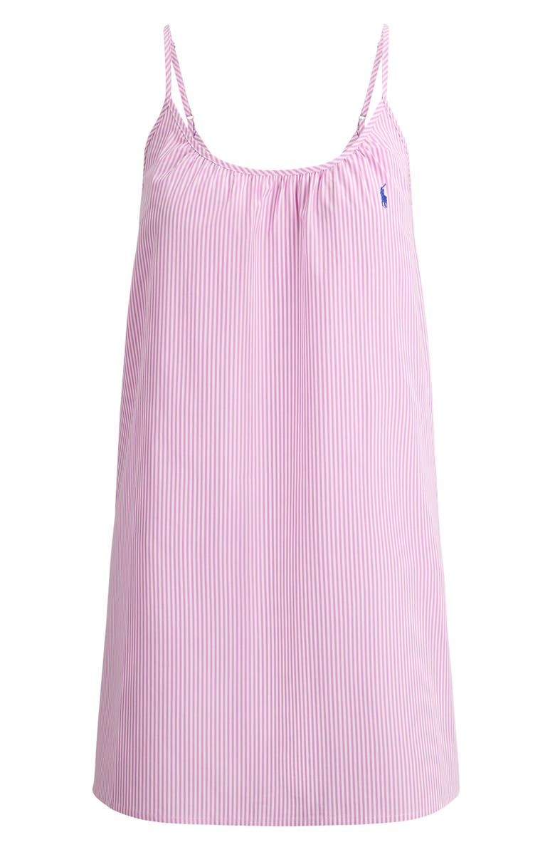 Polo Ralph Lauren Cotton Nightgown, Alternate, color, Violet Meadow