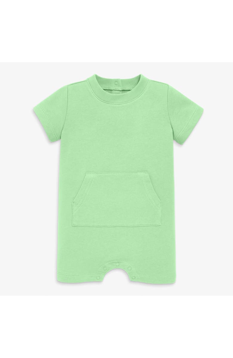 Primary Baby Sweatshort Shortie, Main, color, Pear