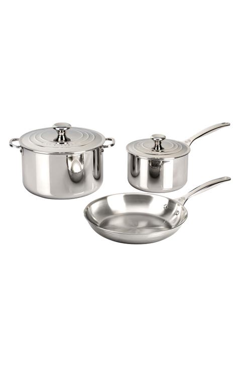 5-Piece Stainless Steel Cookware Set