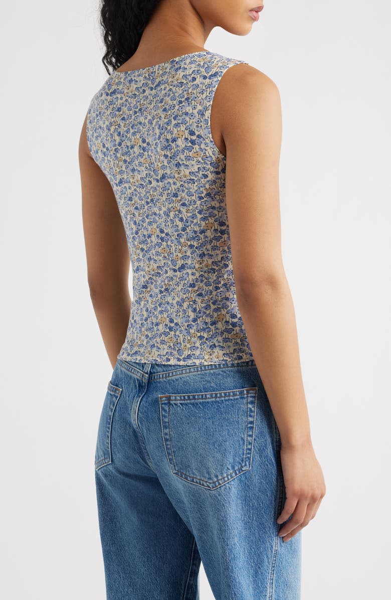 Reformation Dusk Sleeveless Knit Top, Alternate, color, Dara