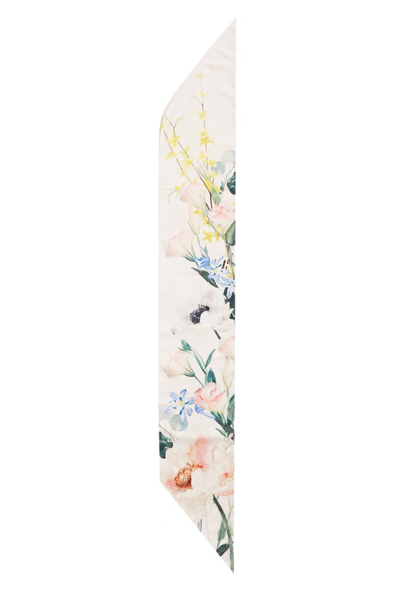Elegant Skinny Scarf, Alternate, color, NUDE-PINK