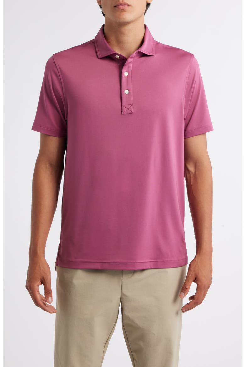 Solid Performance Series Polo, Main, color, MEDIUM PURPLE