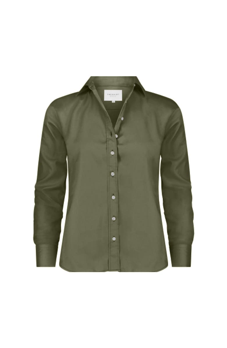 The Shirt by Rochelle Behrens The Icon Shirt, Alternate, color, Olive