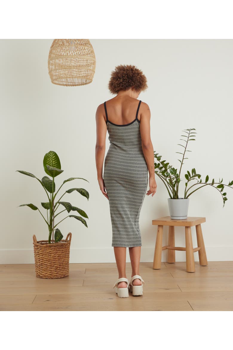 Vermont Dress, Alternate, color, Black Jacquard