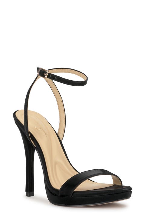 Divra Ankle Strap Stiletto Sandal