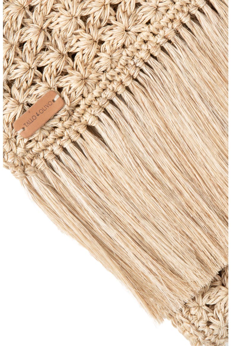 Fique Knots Table Runner, Alternate, color, Natural