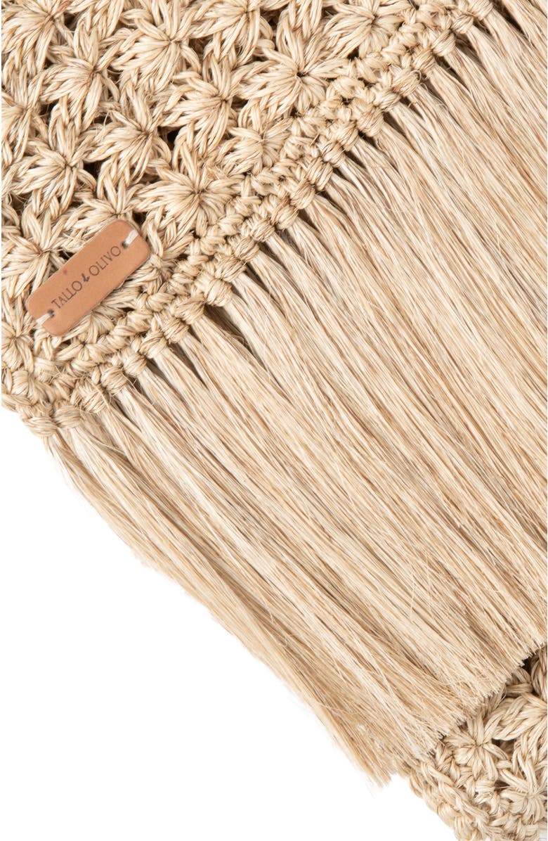 Tallo de Olivo Fique Knots Table Runner, Alternate, color, Natural