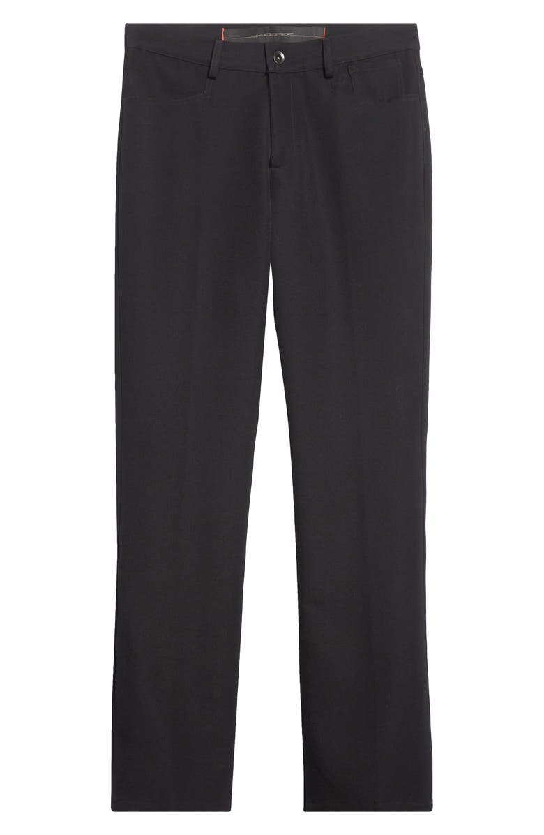 JKEEFER Corey Wool Blend Bootcut Pants, Alternate, color, Black