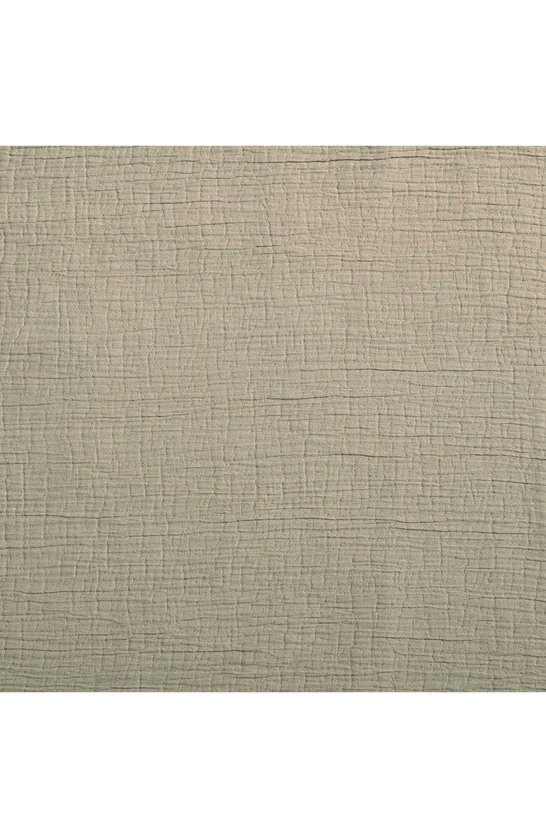 Calvin Klein Washed Textured Duvet Cover & Shams Set, Alternate, color, Absinthe Green