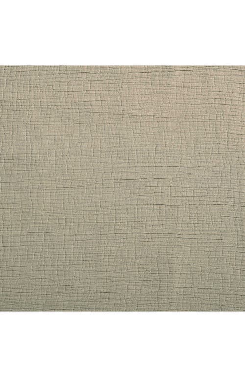 Calvin Klein Washed Textured Duvet Cover & Shams Set In Absinthe Green