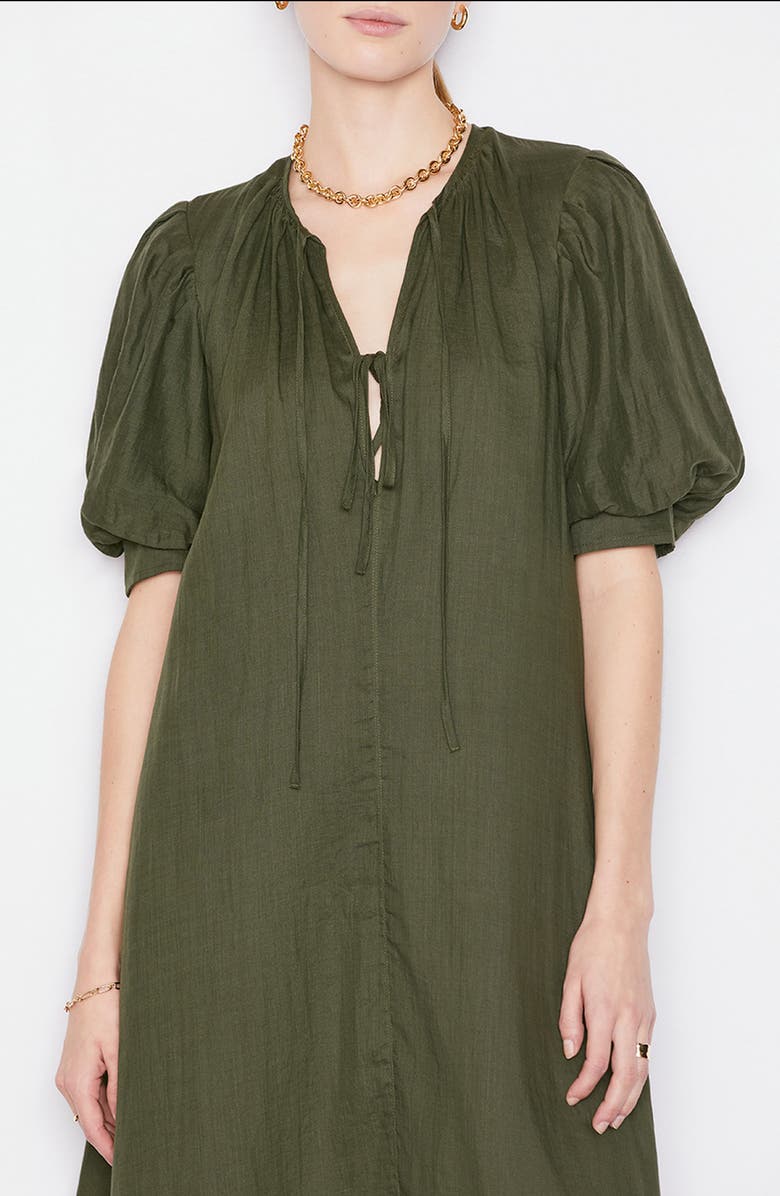 FRAME Puff Sleeve Dress, Alternate, color, 