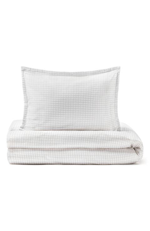 Oxford Queen Duvet Cover, Sheet & Shams Set