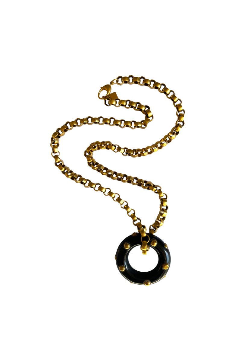 sccollection Riley Necklace, Main, color, Black