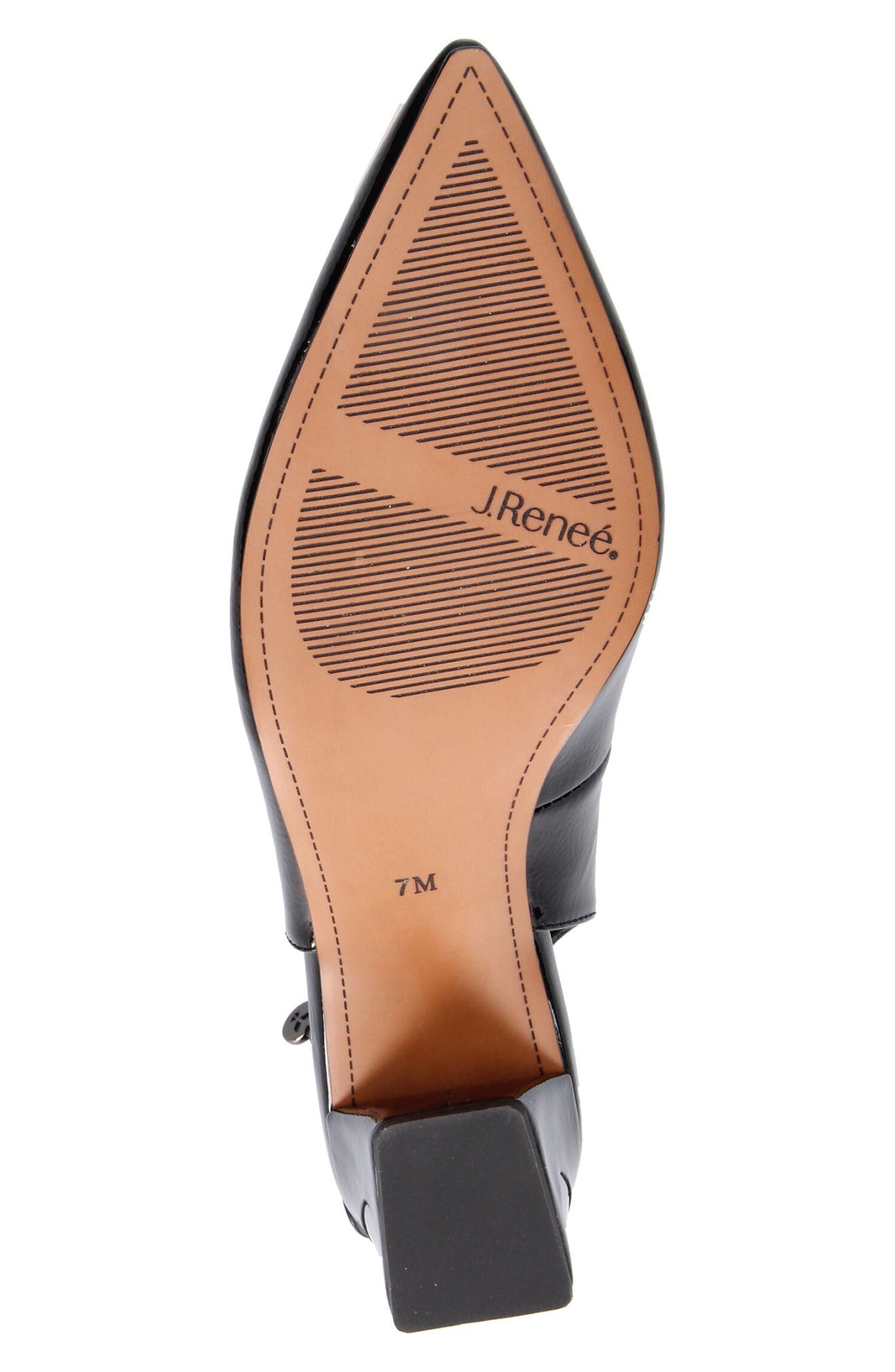 J. Reneé J.Renée Shayanne Slingback Pointed Toe Pump, Alternate, color, Black