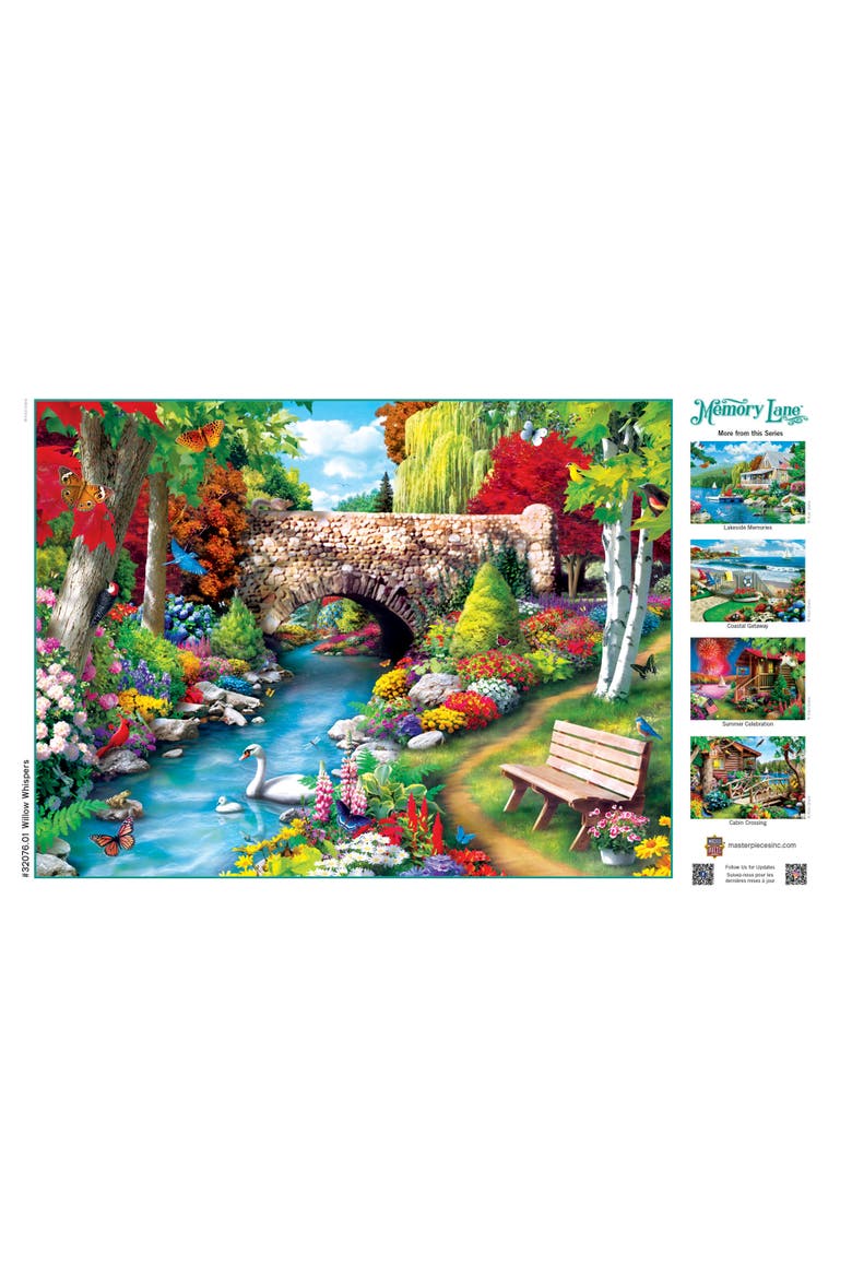 Willow Whispers 300 Piece Jigsaw Puzzle, Alternate, color, Multicolor