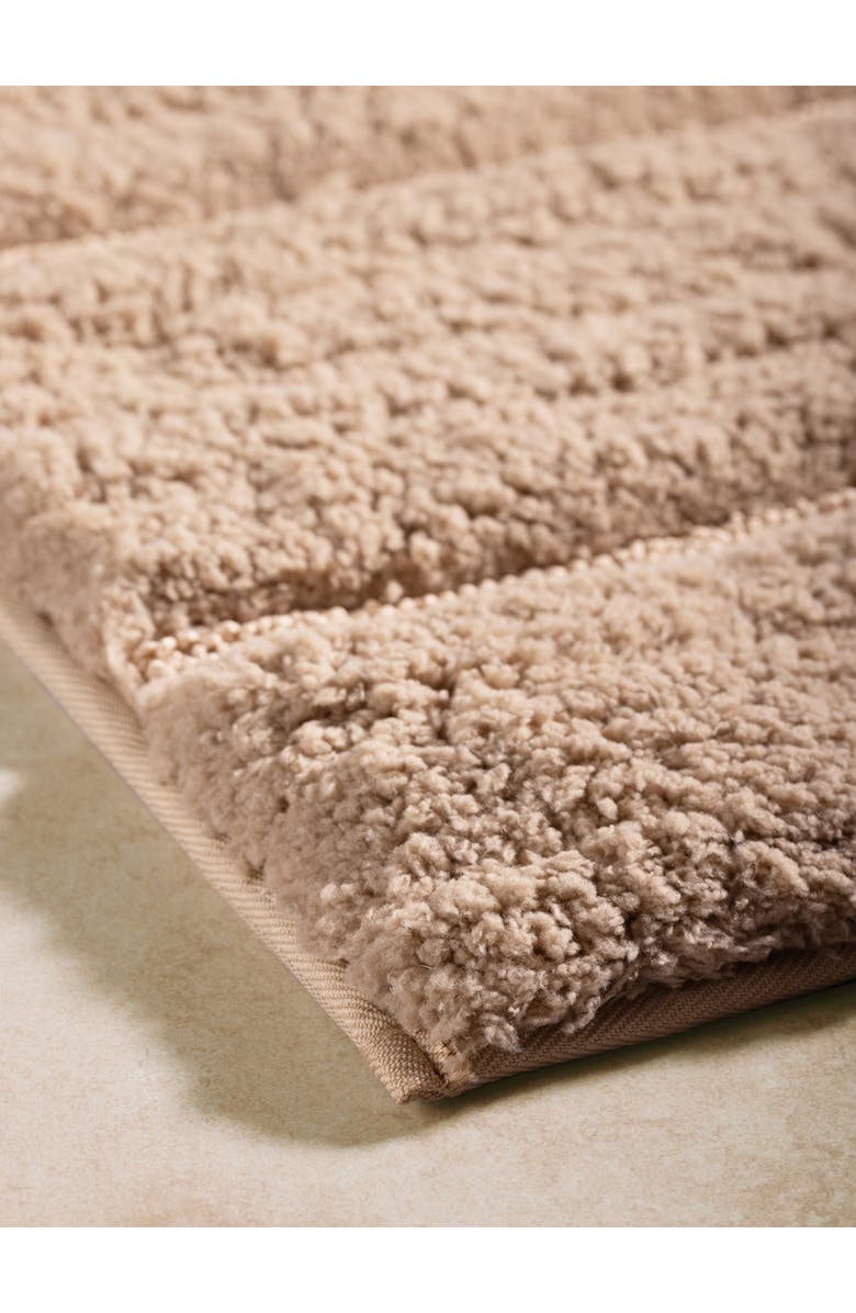 GAURI KOHLI Riga Bath Mat 24"X36", Alternate, color, Taupe