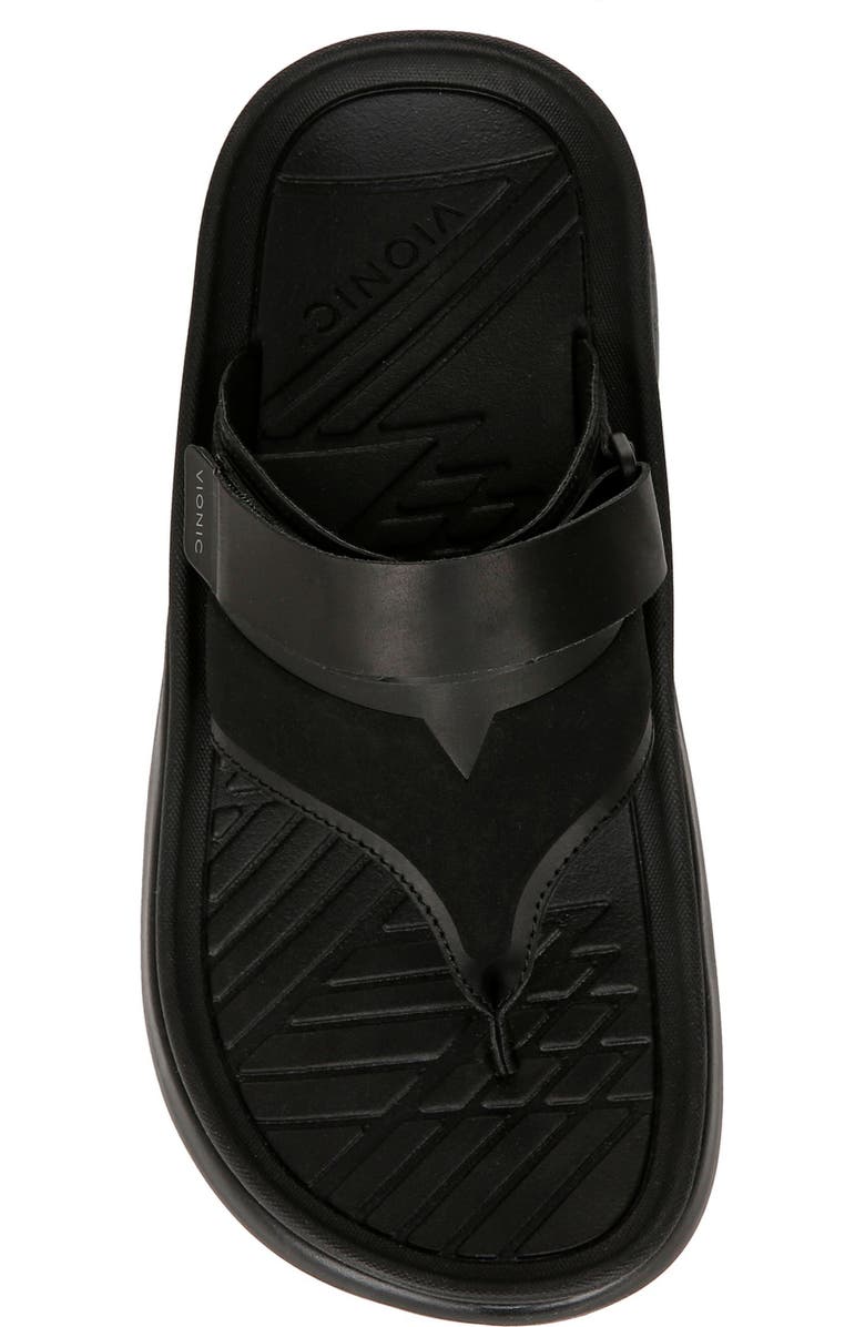 Vionic Restore II Sandal, Alternate, color, Black Syn