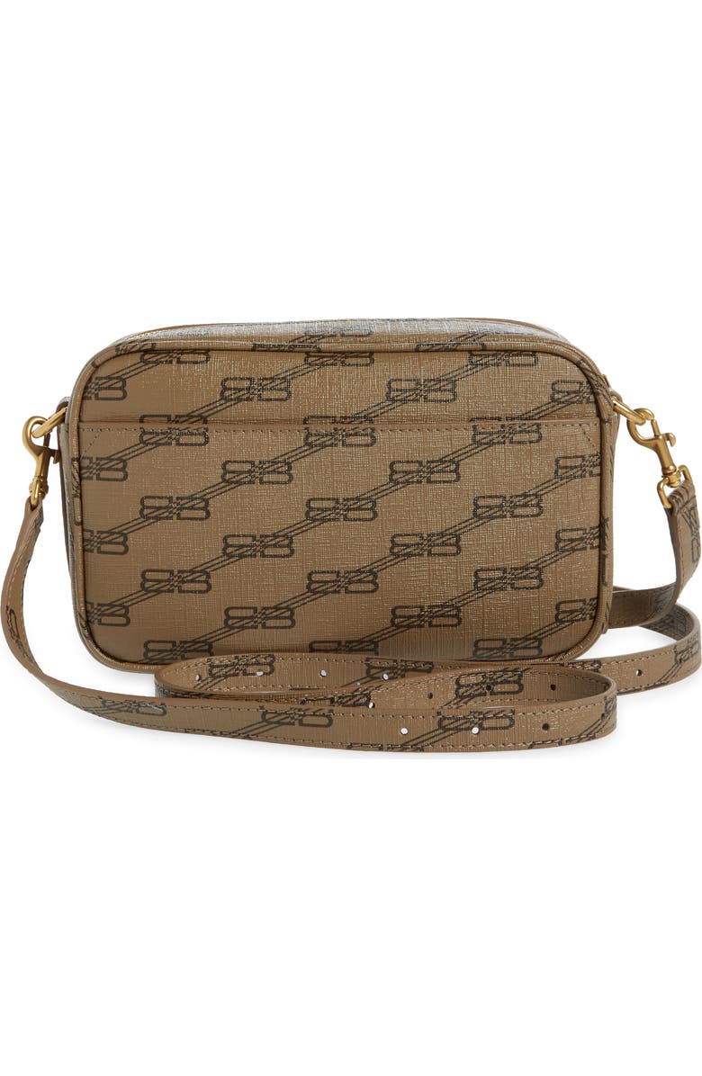 Balenciaga Small BB Monogram Coated Canvas Camera Bag, Alternate, color,