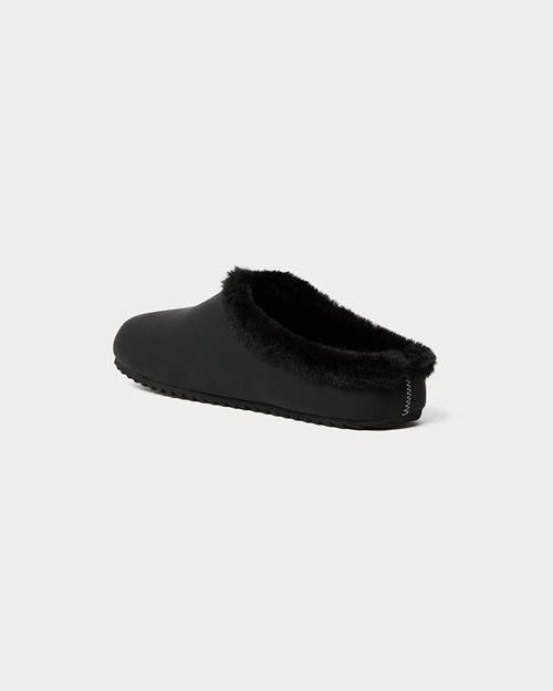 Weworewhat Vegan Leather Clog In Black