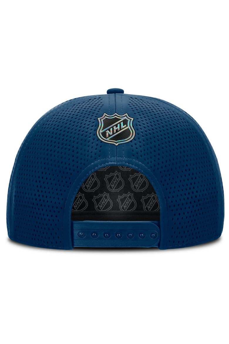 Men's Fanatics Deep Sea Blue Seattle Kraken Authentic Pro Rink Adjustable Hat, Alternate, color, Navy