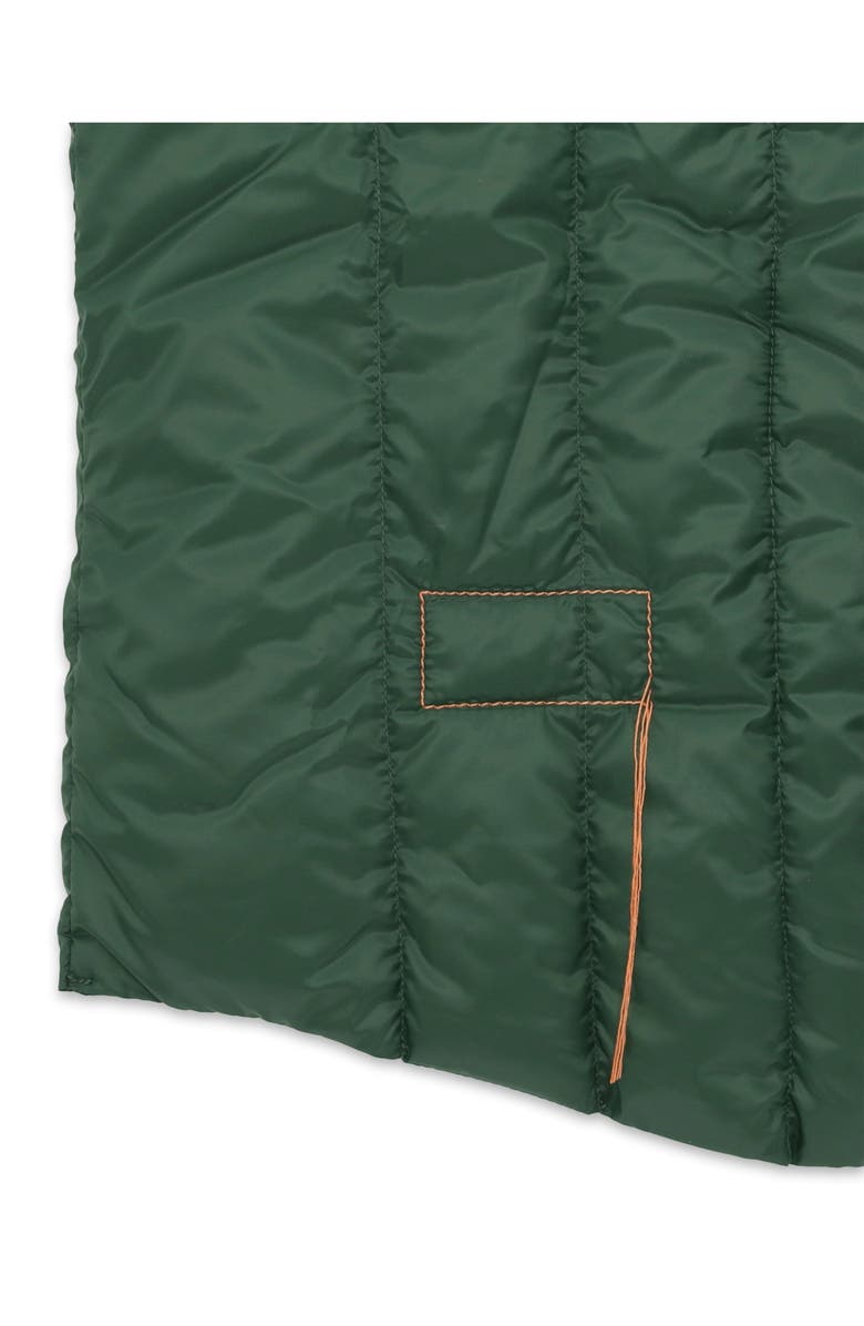 Fortela Birdie Quilted Nylon Vest, Alternate, color, Dark Green