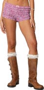 EDIKTED Shailee Ruffle Shorts
