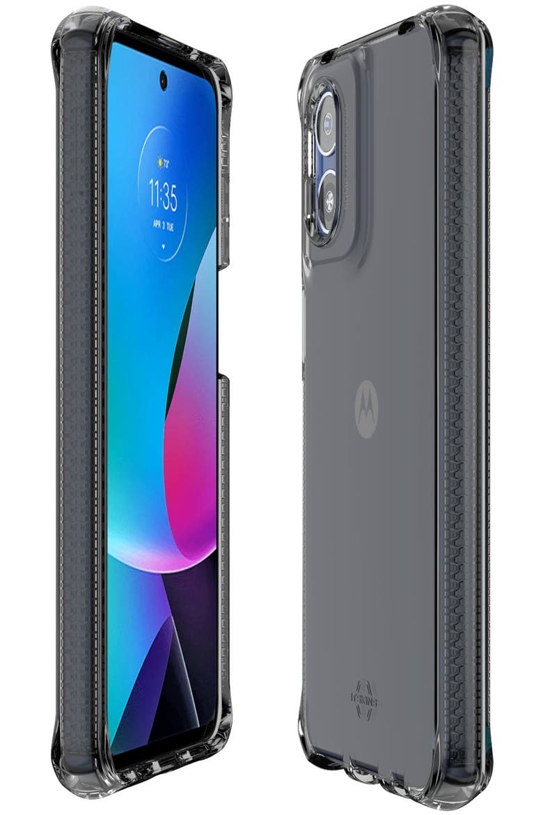 Spectrum_R Clear Case for Motorola Moto G Play, Alternate, color, Black