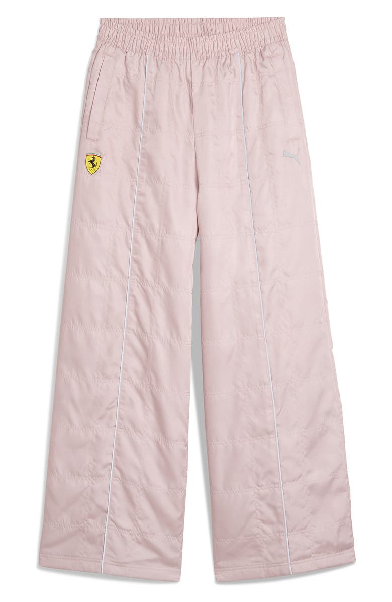 PUMA x Ferrari Premium Flare Pants, Alternate, color, Mauve Mist