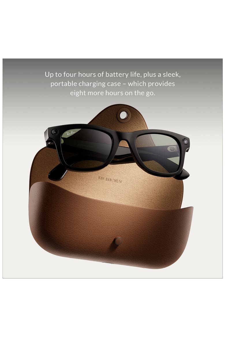 Meta Wayfarer Large AI Glasses (Men) | Nordstrom display picture 2