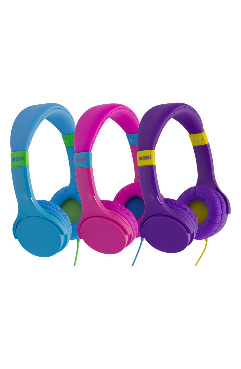 Moki Volume Limited Headphones, Alternate, color, Purple
