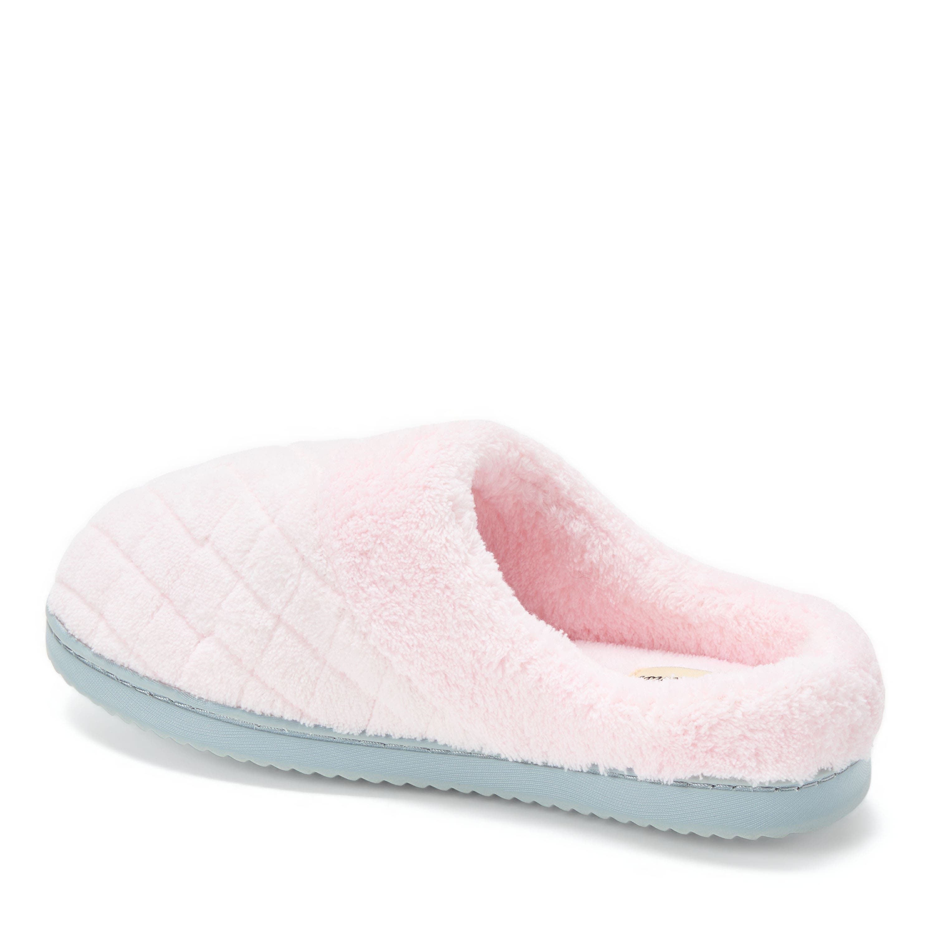 Libby Quilted Terry Clog Slipper, Alternate, color, Fresh Pink