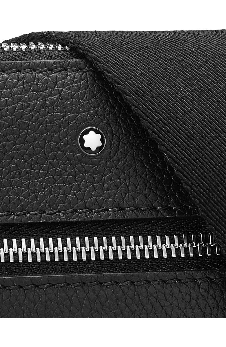Montblanc Meisterstück Envelope Grained Leather Crossbody Bag, Alternate, color,
