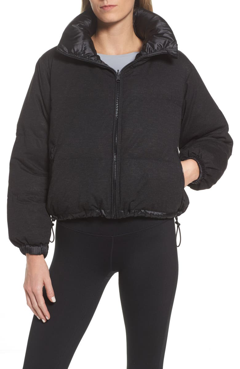Blanc Noir Reversible Puffer Jacket, Alternate, color, 