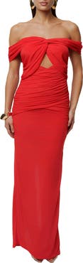 JLUXLABEL Alessandra Off the Shoulder Dress