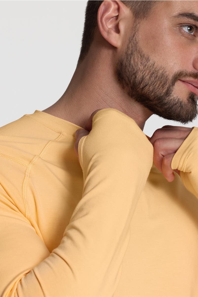 Unisex UPF 20+ Viscose Crewneck Sun Shirt, Alternate, color, Canyon Glow