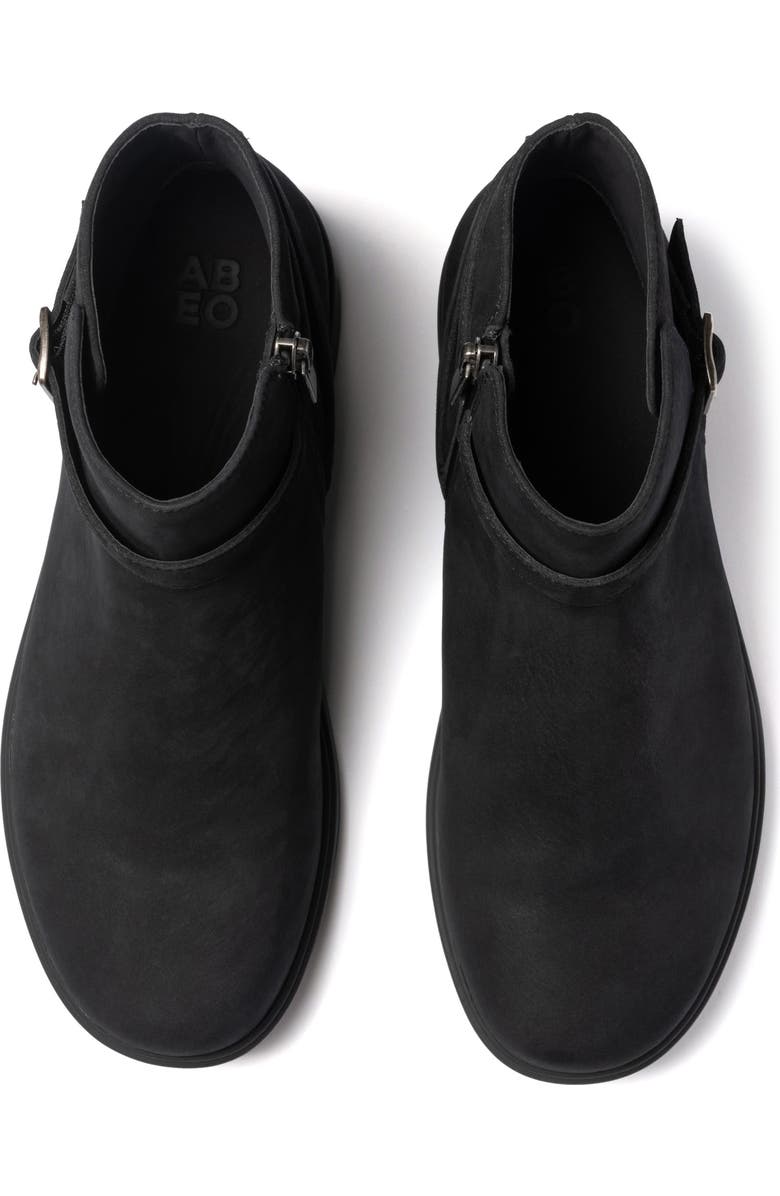 ABEO Compass Buckle Boot, Alternate, color, Black Nubuck - Metatarsal