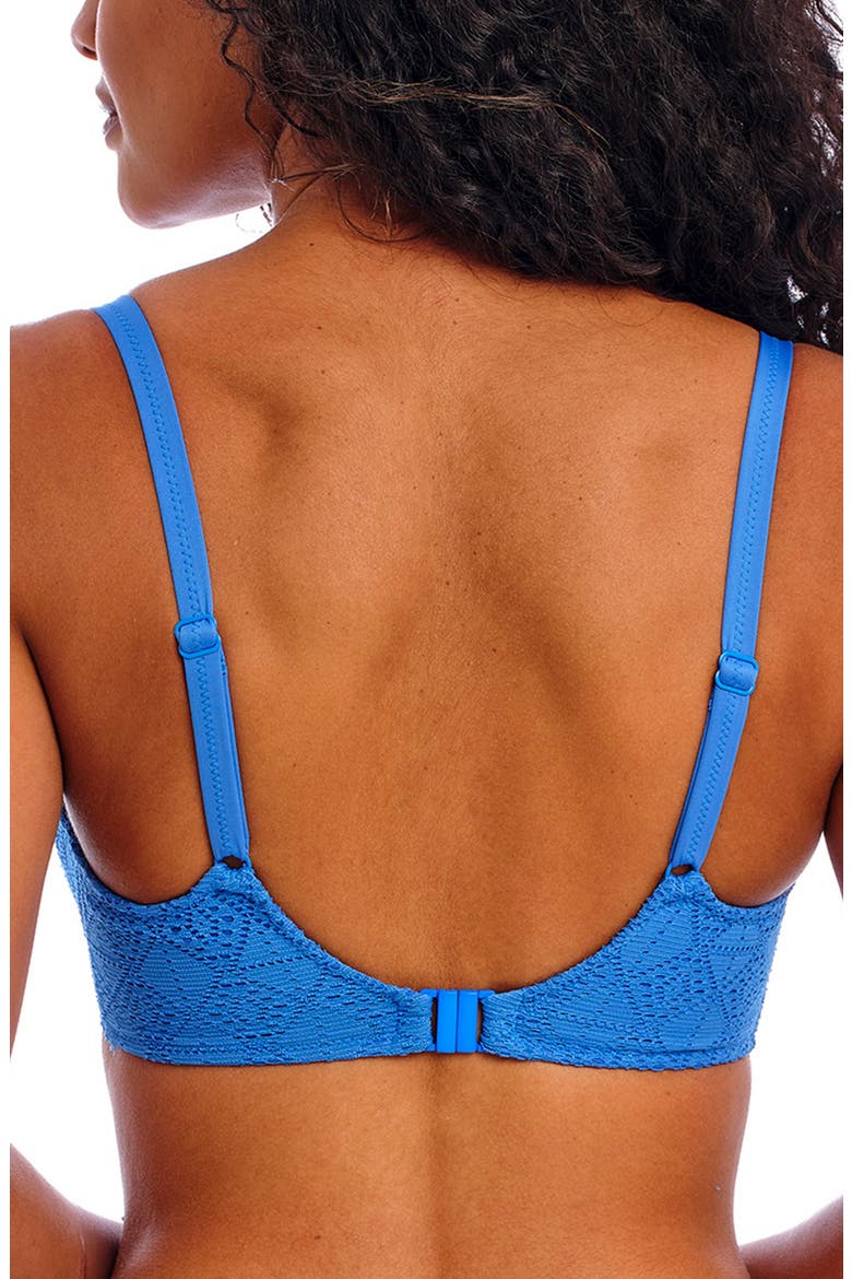 Nomad Nights Underwire Sweetheart Neck Bikini Top, Alternate, color, ATLANTIC (ALT)