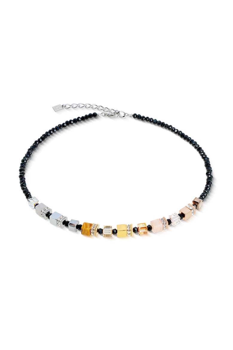 Geocube Precious Nature Necklace, Main, color, Tricolor