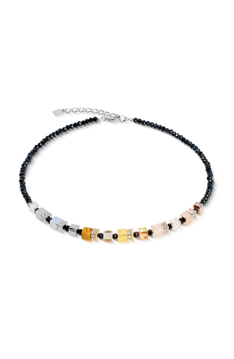 COEUR DE LION Geocube Precious Nature Necklace, Main, color, Tricolor
