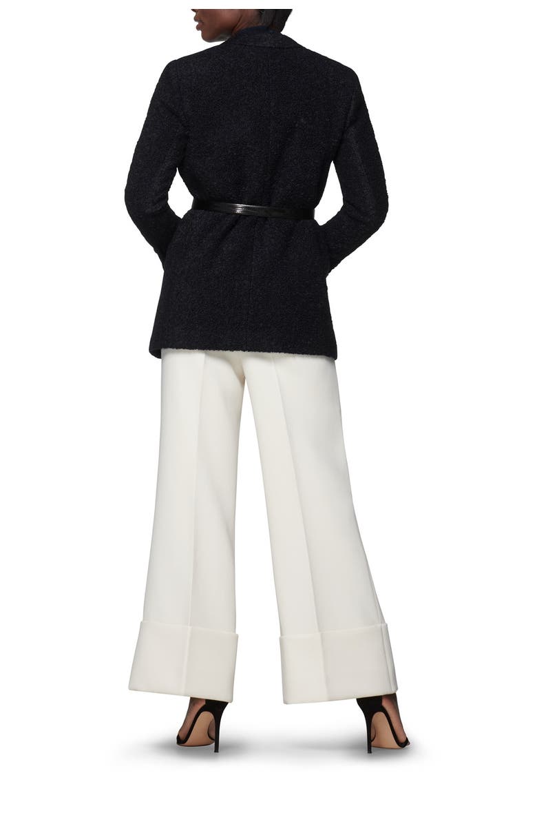 SUISTUDIO Tory Belted Peak Lapel Blazer, Alternate, color,