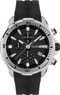 PLEIN SPORT Impact Leather Strap Watch
