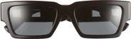 Versace 54mm Rectangular Sunglasses