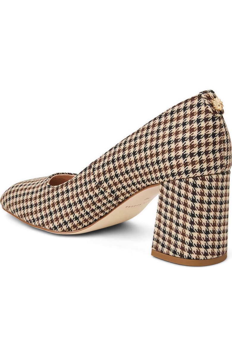 Jack Rogers Lenora Houndstooth Pump, Alternate, color, Brown Multi