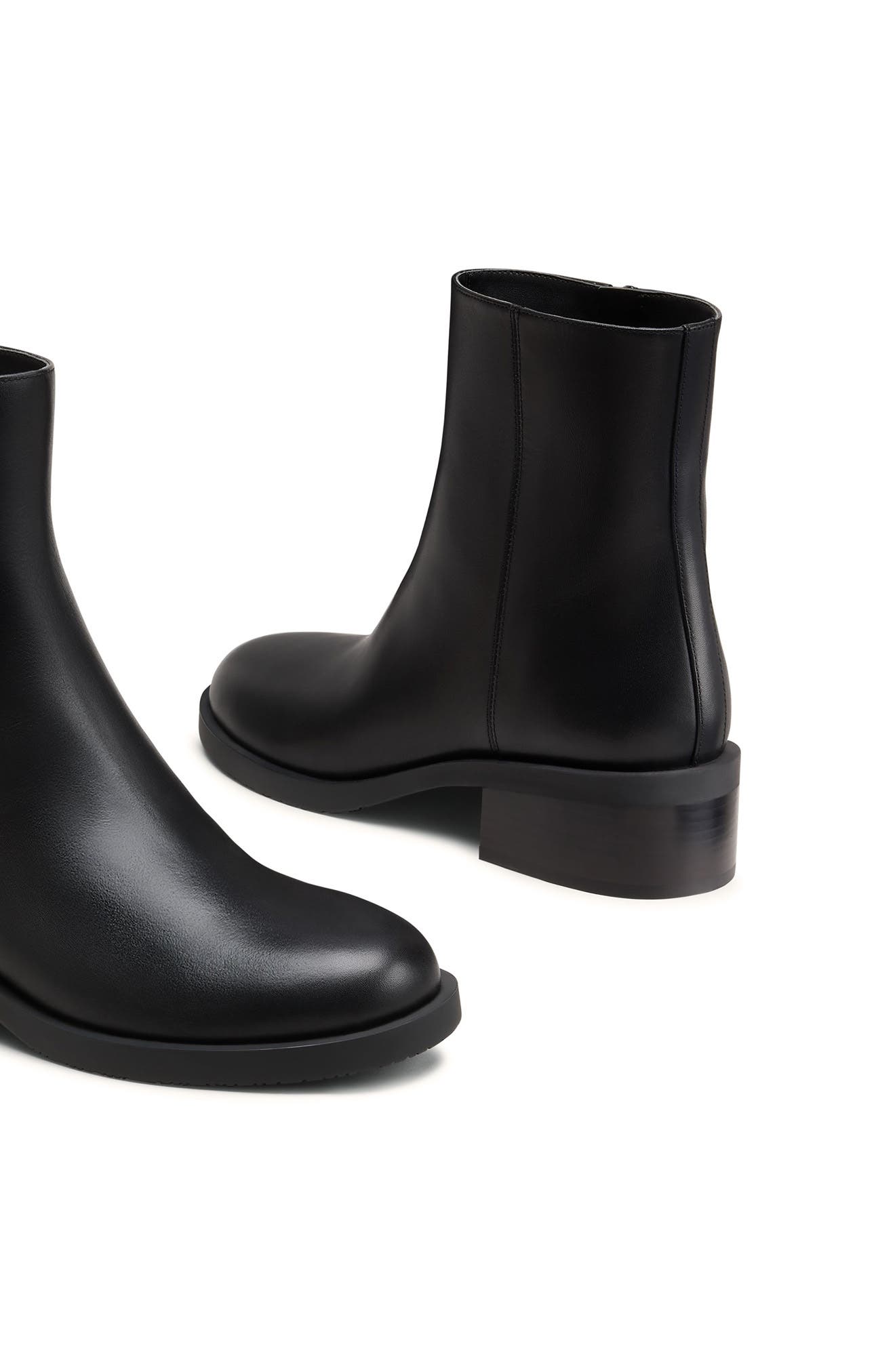 Sully Zip Bootie, Alternate, color, BLACK