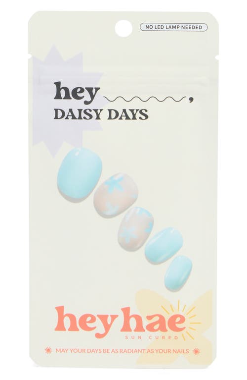 Heyhae Sun-cured Gel Nail Strips In Yellow