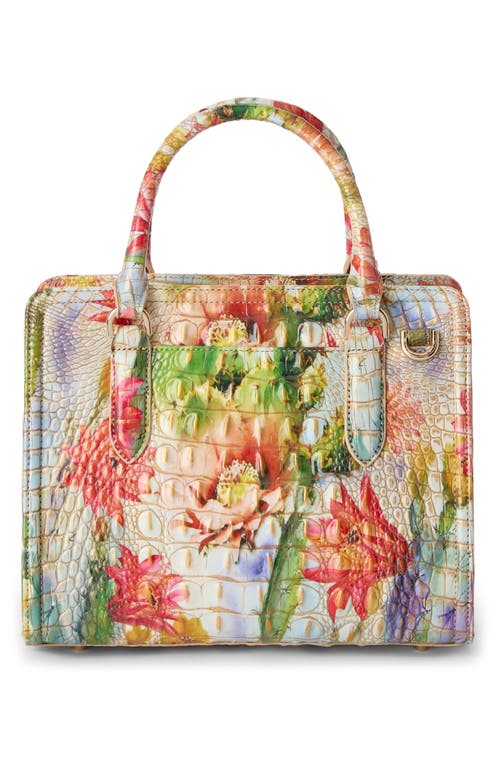 Shop Brahmin Cami Embossed Leather Satchel