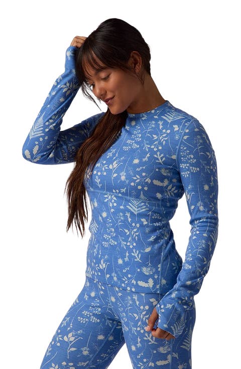 Cedars RWS Merino Mid-Wt Baselayer Crew Top - Women's