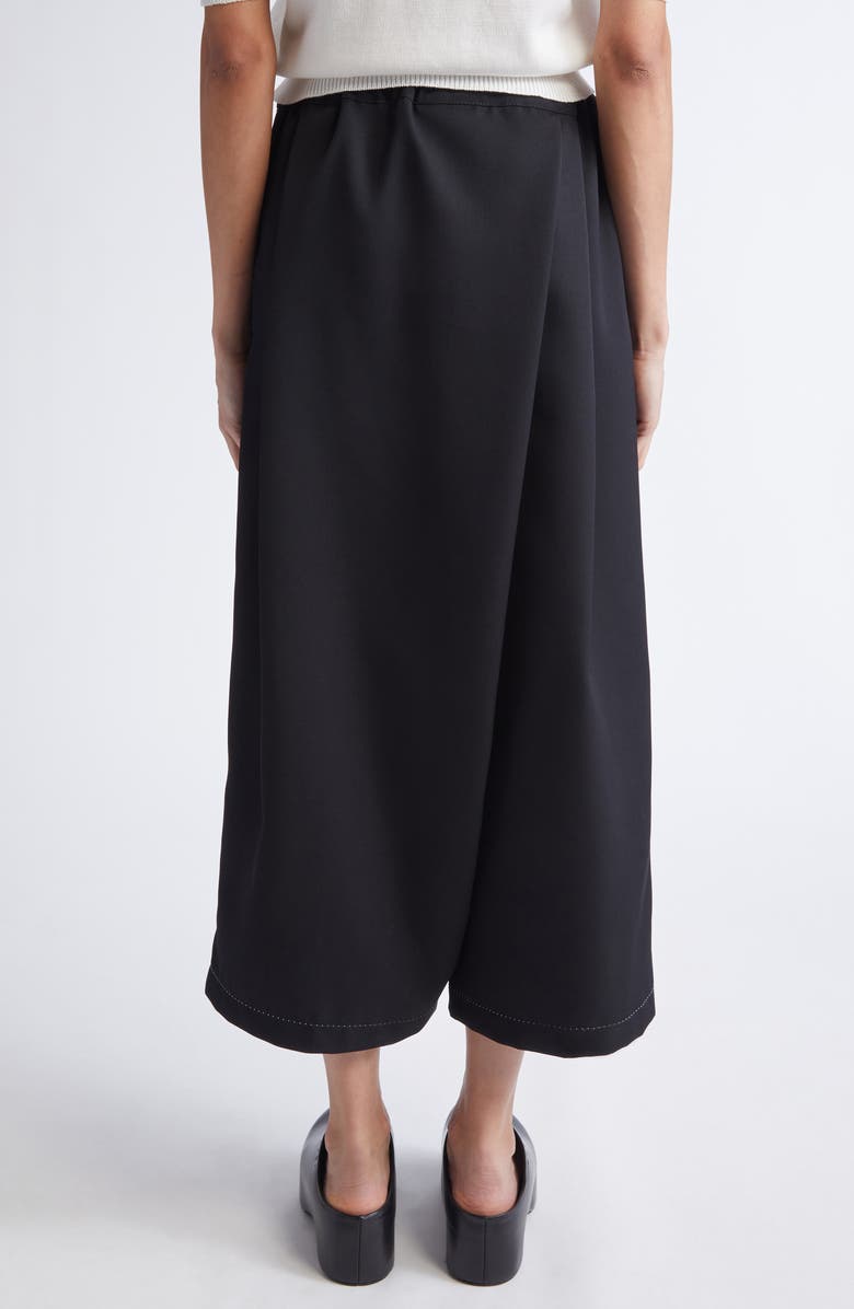 Marni Batavia Virgin Wool Oversize Crop Pants, Alternate, color,