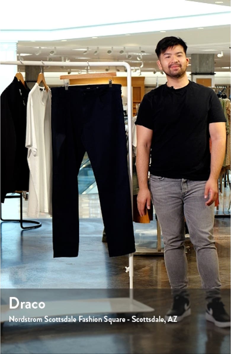 Dylan Stretch Cotton Blend Five Pocket Pants, sales video thumbnail