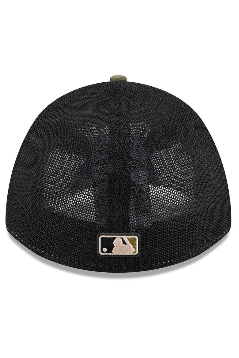 Men's New Era  Olive Minnesota Twins 2026 Armed Forces Day 39THIRTY M-Crown Flex Hat, Alternate, color, Olive